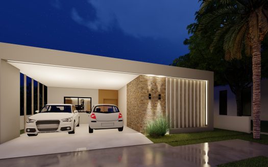Moderna Casa estilo minimalista en Urb. Cerro Verde